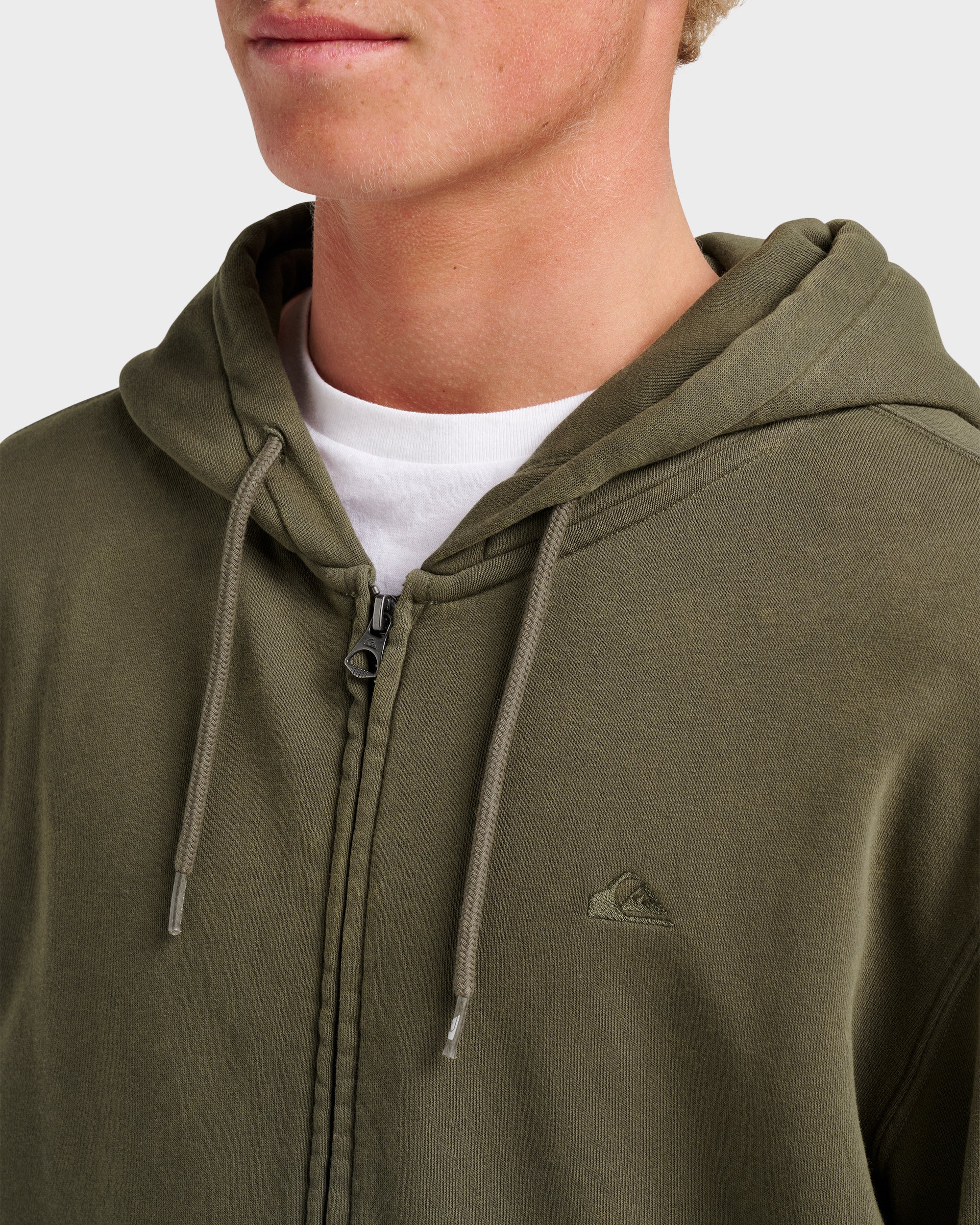 Saltwater Full Zip Hoodie - Grape Leaf