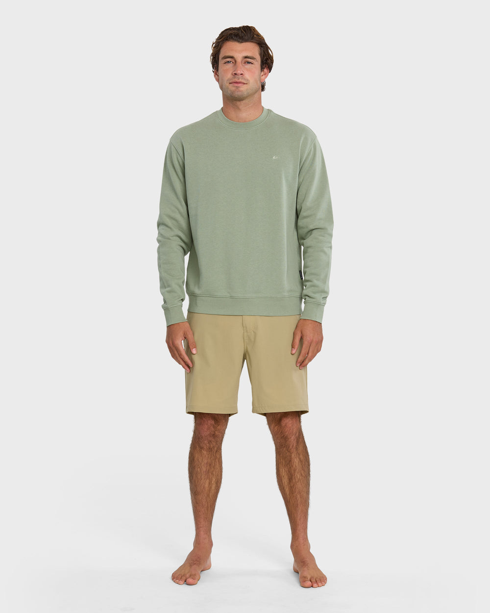 Saltwater Crewneck Sweatshirt - Herb
