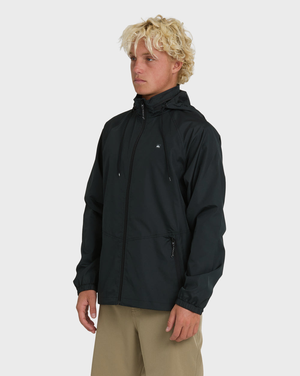 Waterman Shell Shock Water-Resistant Windbreaker - Black