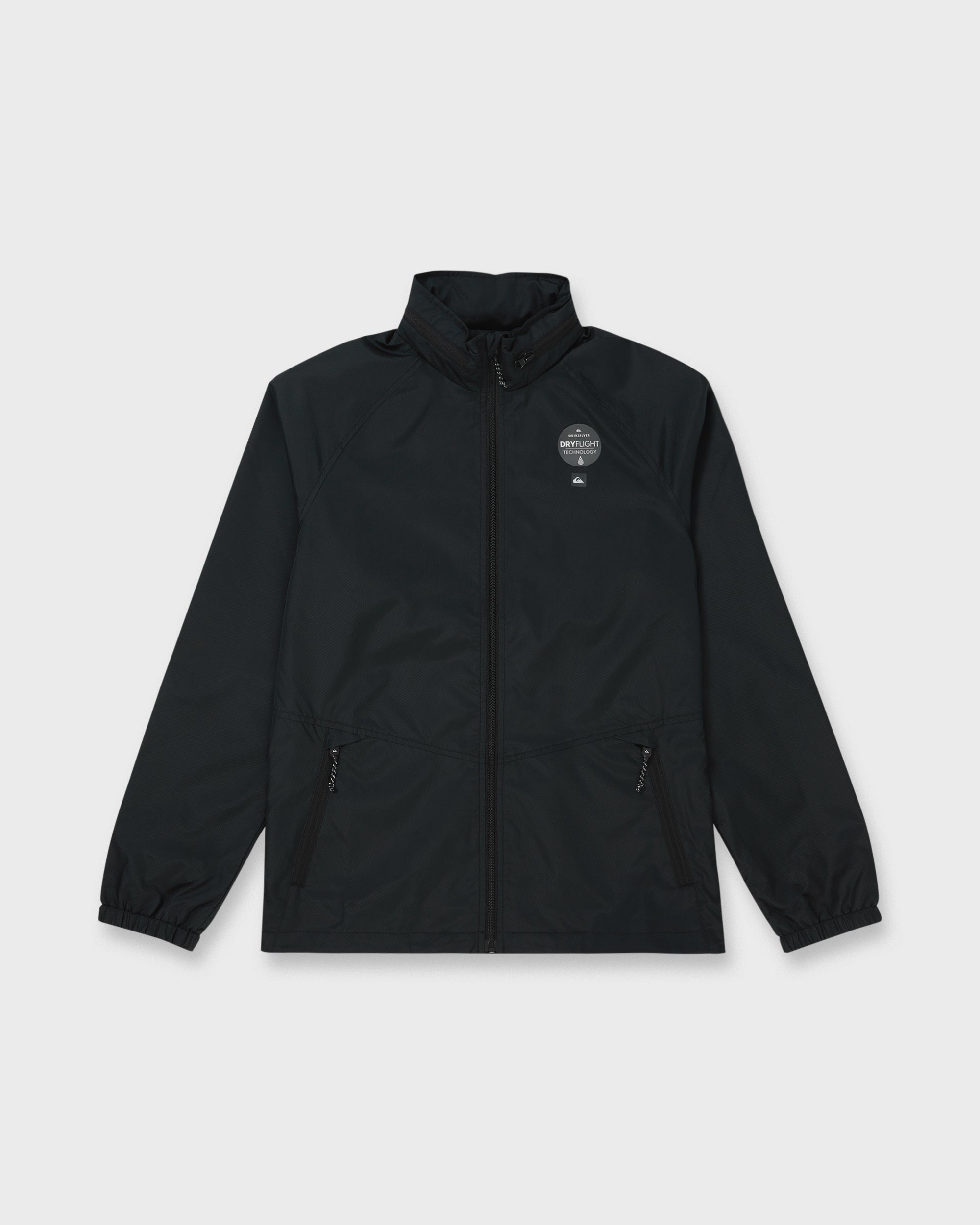 Waterman Shell Shock Water-Resistant Windbreaker - Black