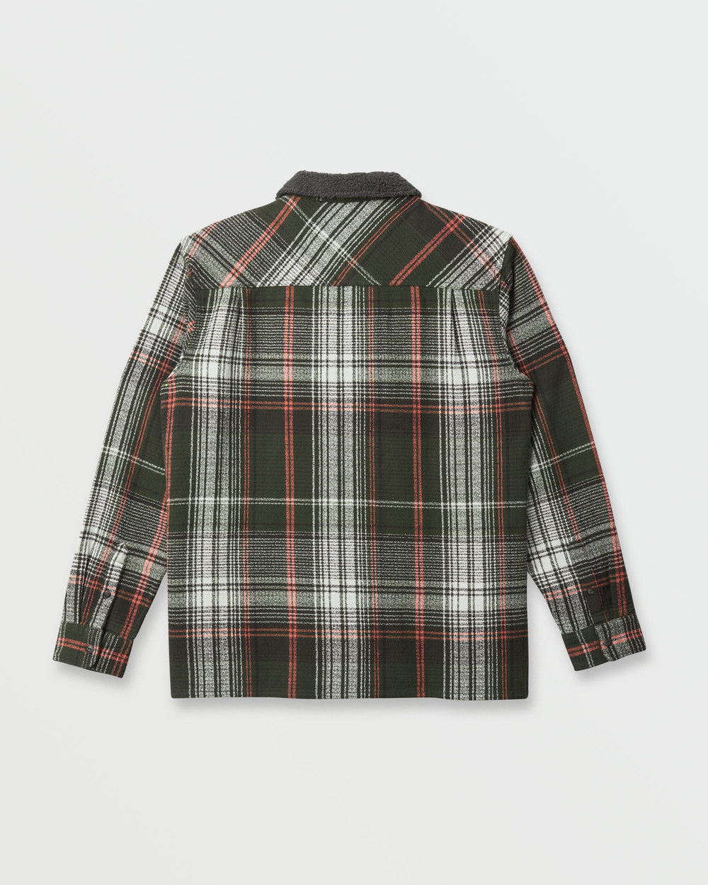Campo Zip Flannel Shirt - Grape Leaf