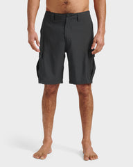 Union Amphibian Cargo 20" Hybrid Short - Black