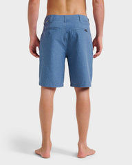 Union Heather 20" Amphibian Hybrid Shorts - Indigo Mist