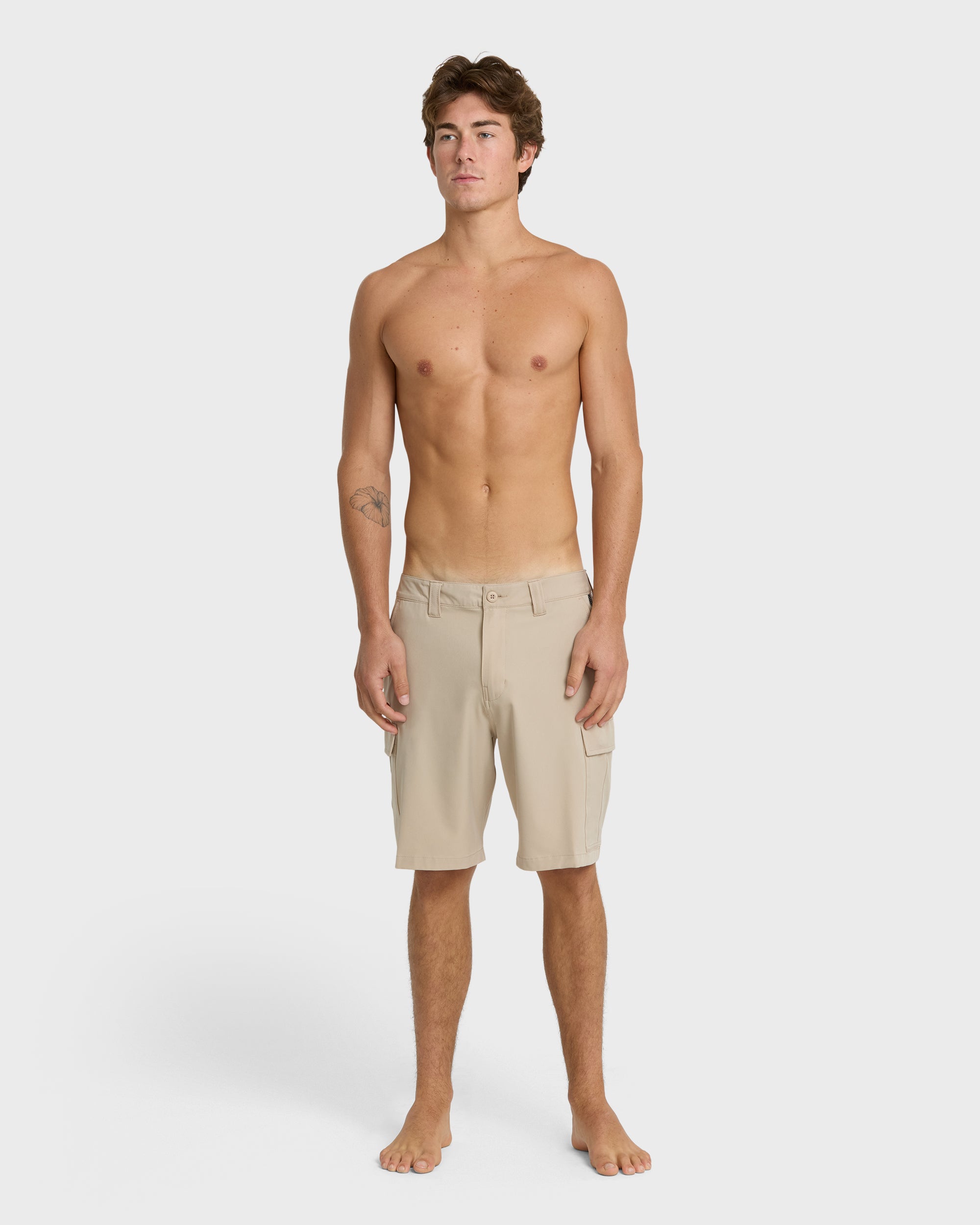 Union Amphibian Cargo 20" Hybrid Short - Taupe