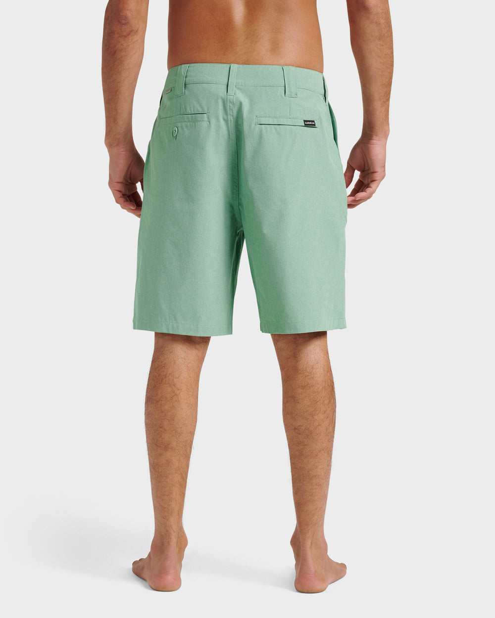 Union Heather 20" Amphibian Hybrid Shorts - Granite Green