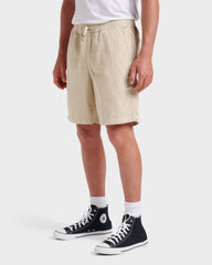 Taxer Corduroy Shorts - Fog Grey