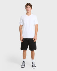 Mercury Carpenter Denim Short - Black