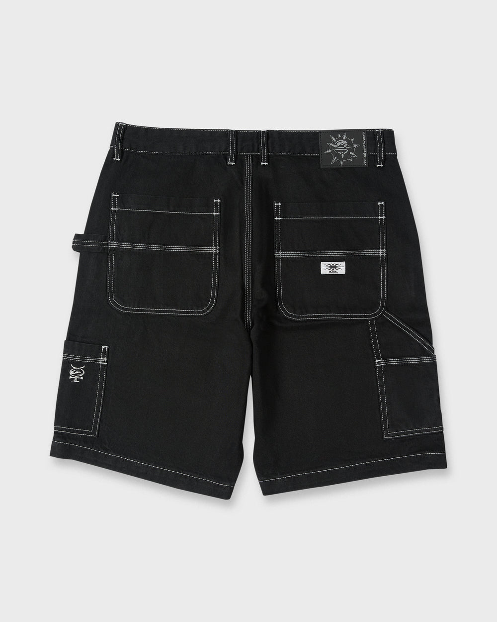 Mercury Carpenter Denim Short - Black