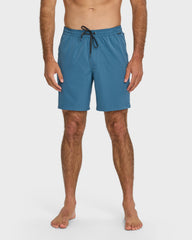 Taxer Amphibian 18" Hybrid Shorts - Copen Blue