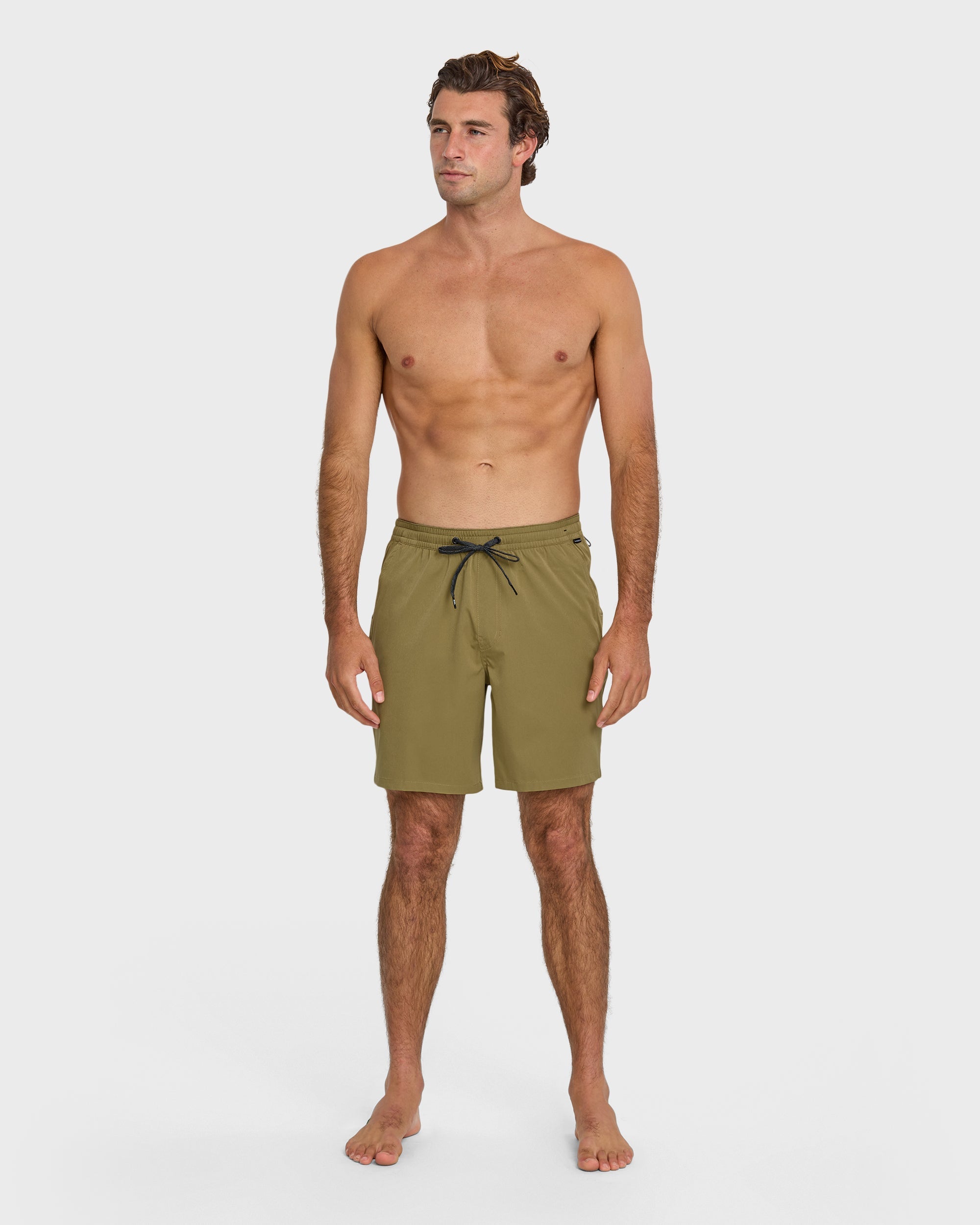Taxer Amphibian 18" Hybrid Shorts - Aloe