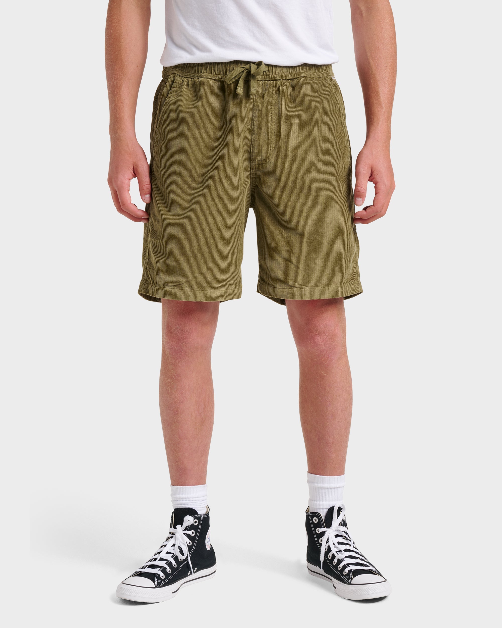 Taxer Corduroy Shorts - Aloe