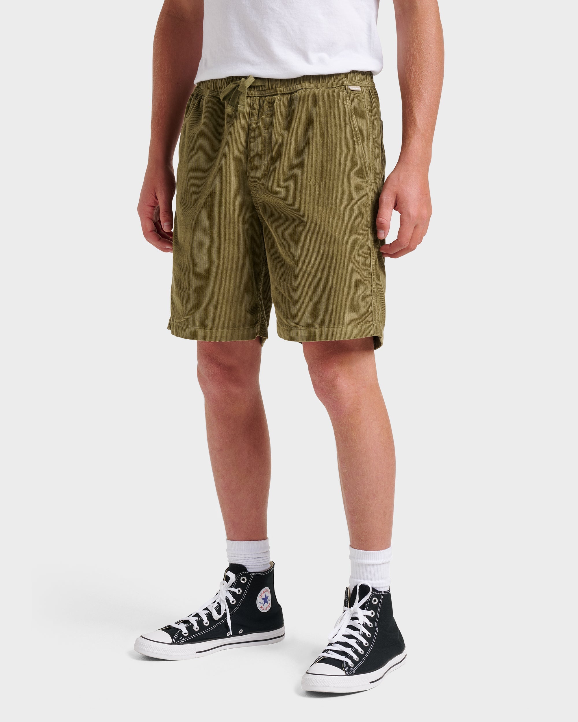 Taxer Corduroy Shorts - Aloe