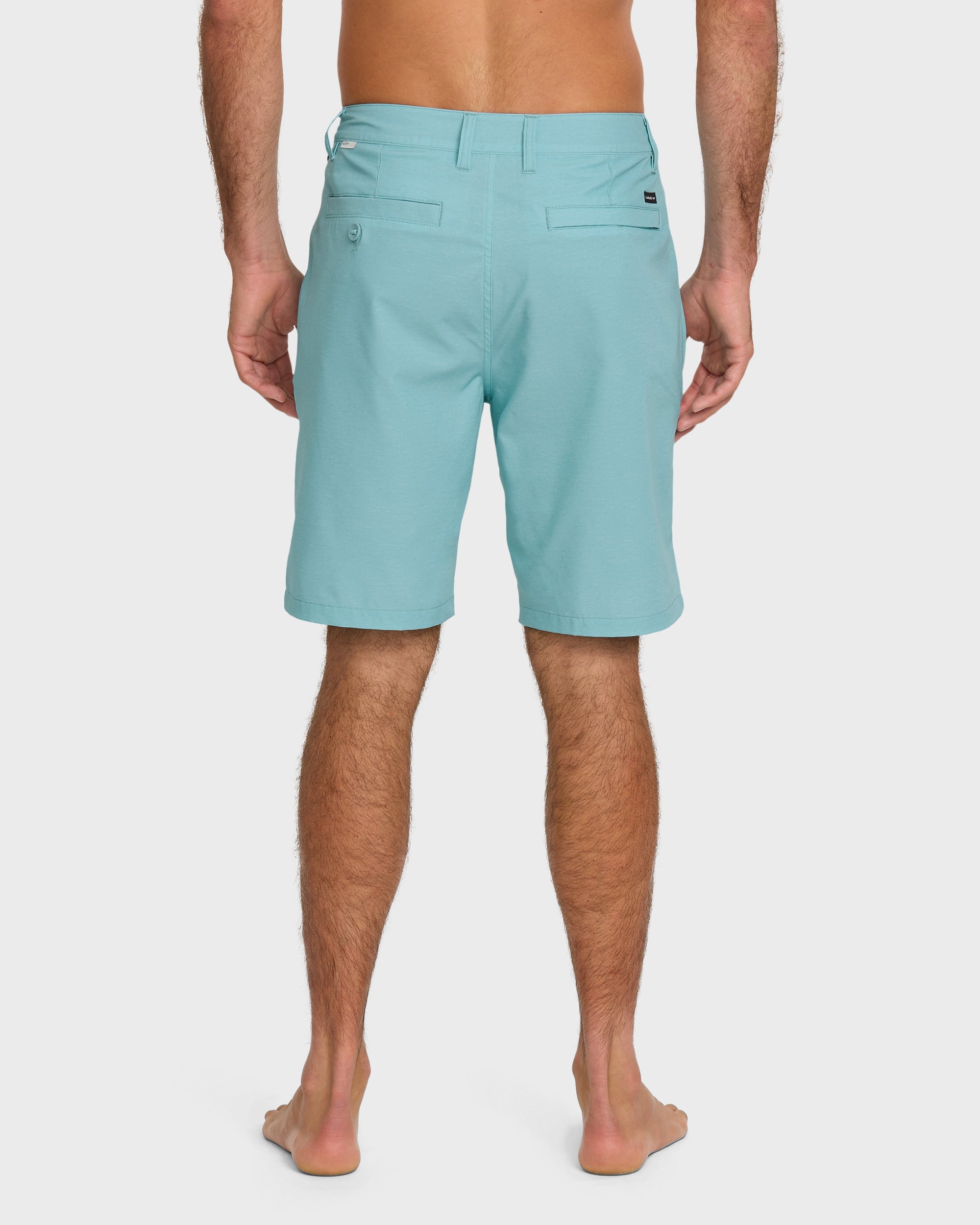 Union Heather 20" Amphibian Hybrid Shorts - Aqua Blue
