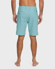 Union Heather 20" Amphibian Hybrid Shorts - Aqua Blue