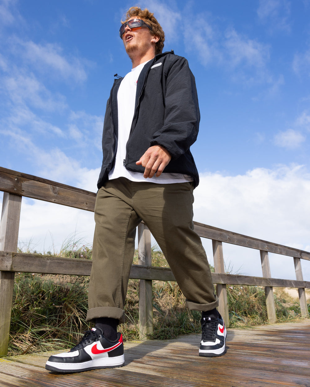 Stretch Canvas Beach Pants - Army