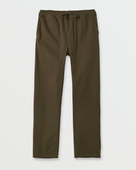 Stretch Canvas Beach Pants - Army
