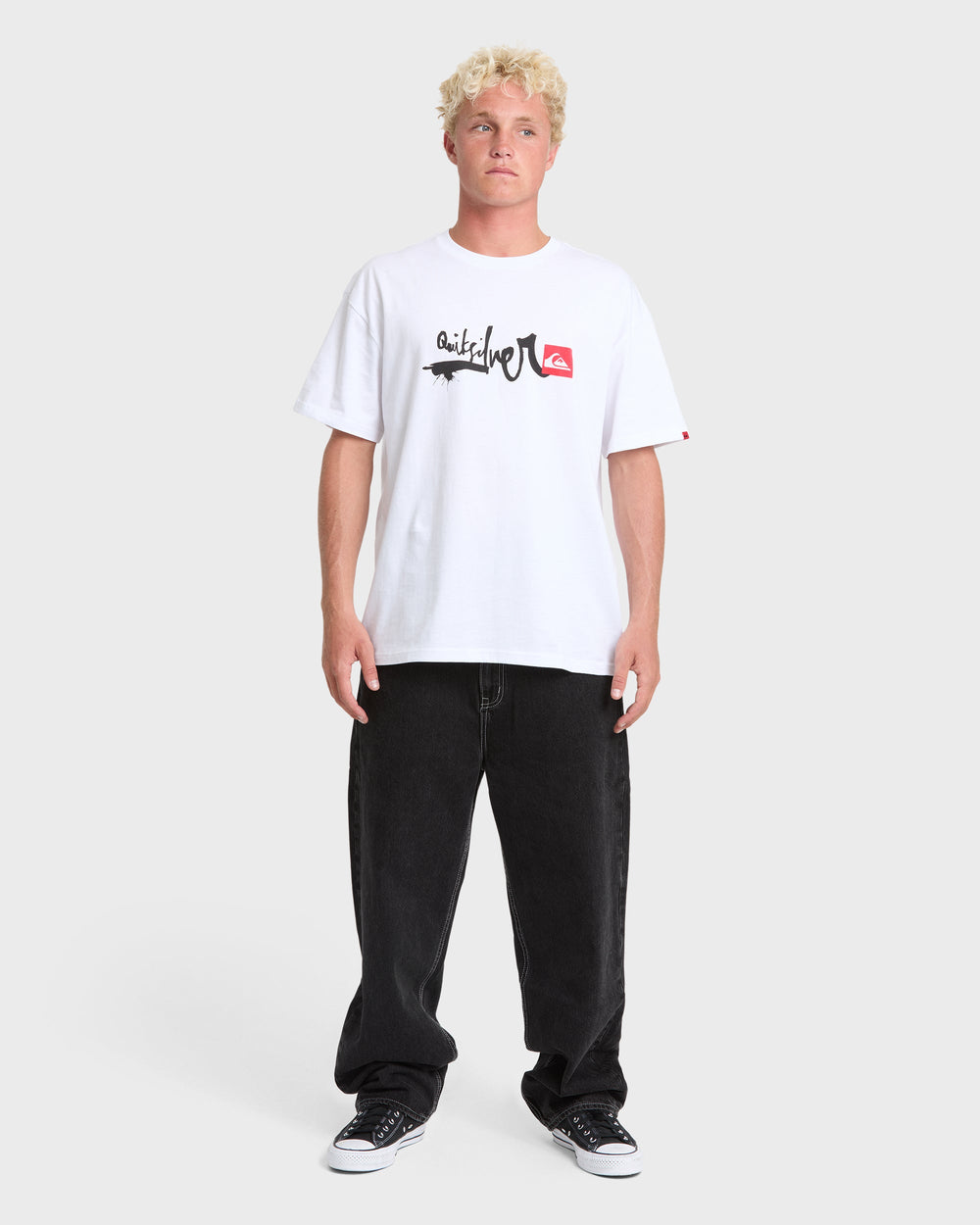 Baggy Denim Pants - Black Wash