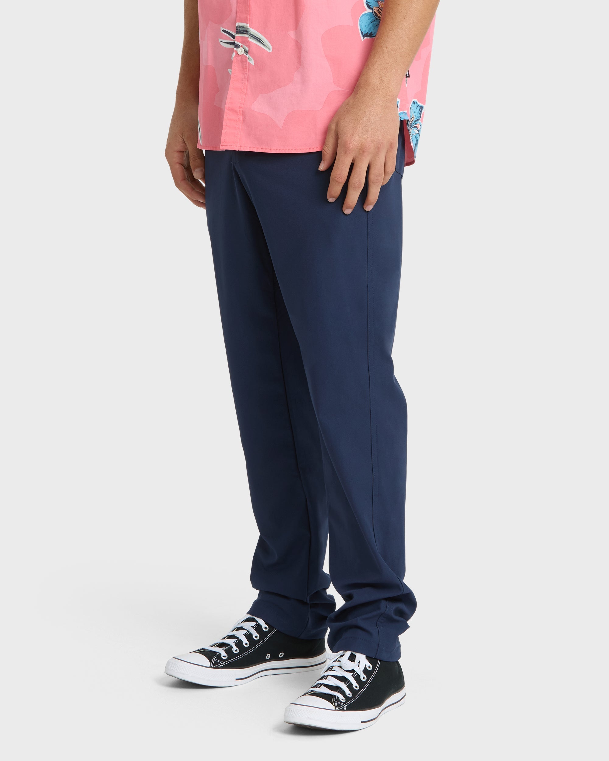 5 Pocket Stretch Pant - Navy