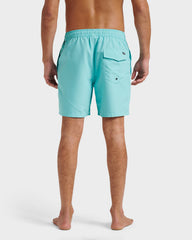 Everyday Solid 17" Swim Trunks - Aqua Sky