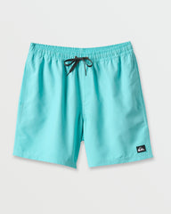 Everyday Solid 17" Swim Trunks - Aqua Sky