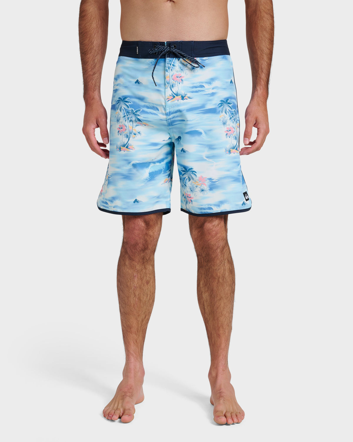 Surfsilk Tropical Surf 19" Boardshorts - Total Eclipse