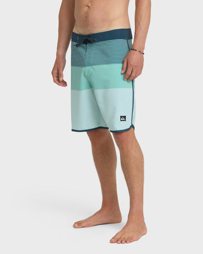 Surfsilk Tijuana 19" Boardshorts - Aqua Blue