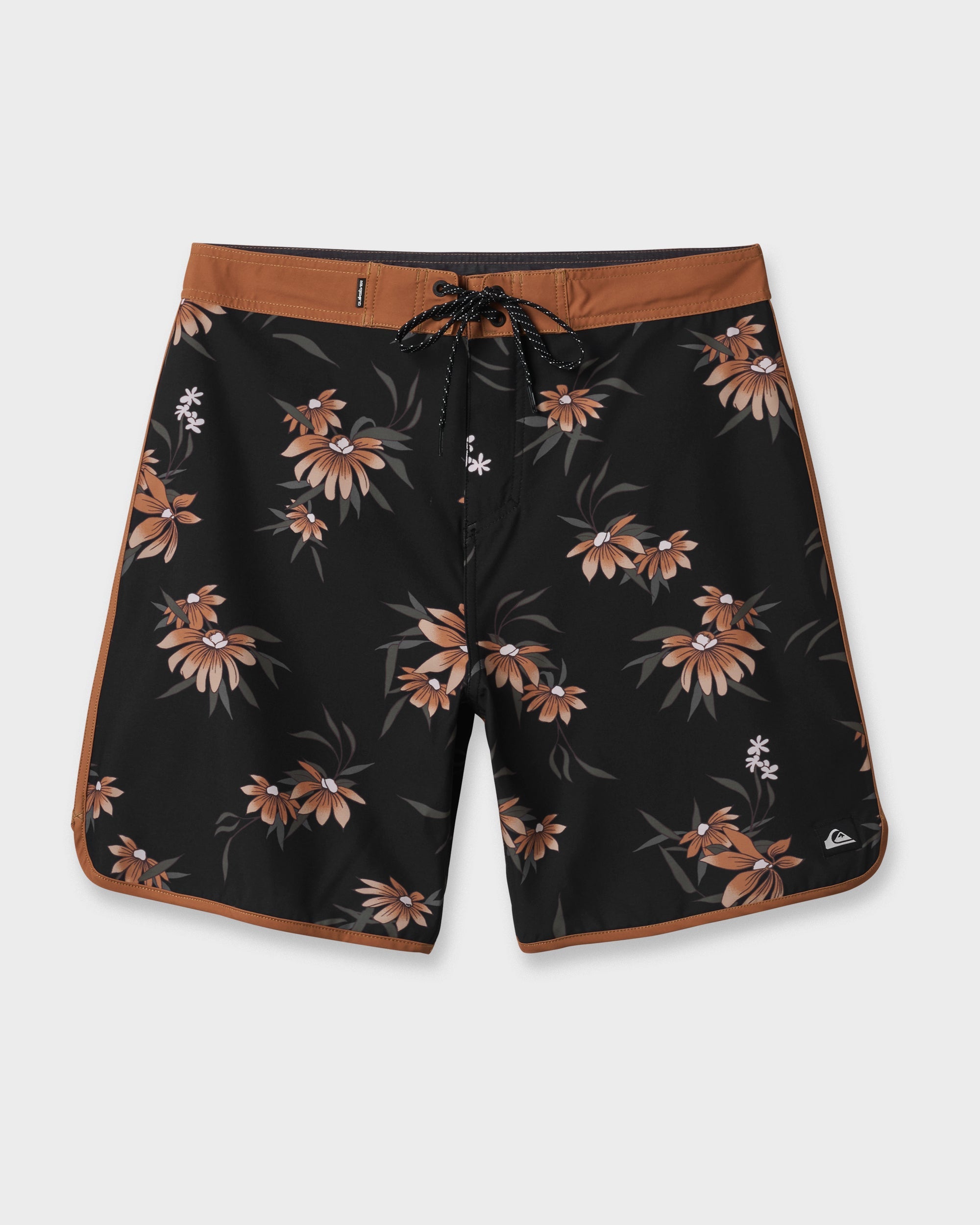 Surfsilk Costal Flora 19" Boardshorts - Black
