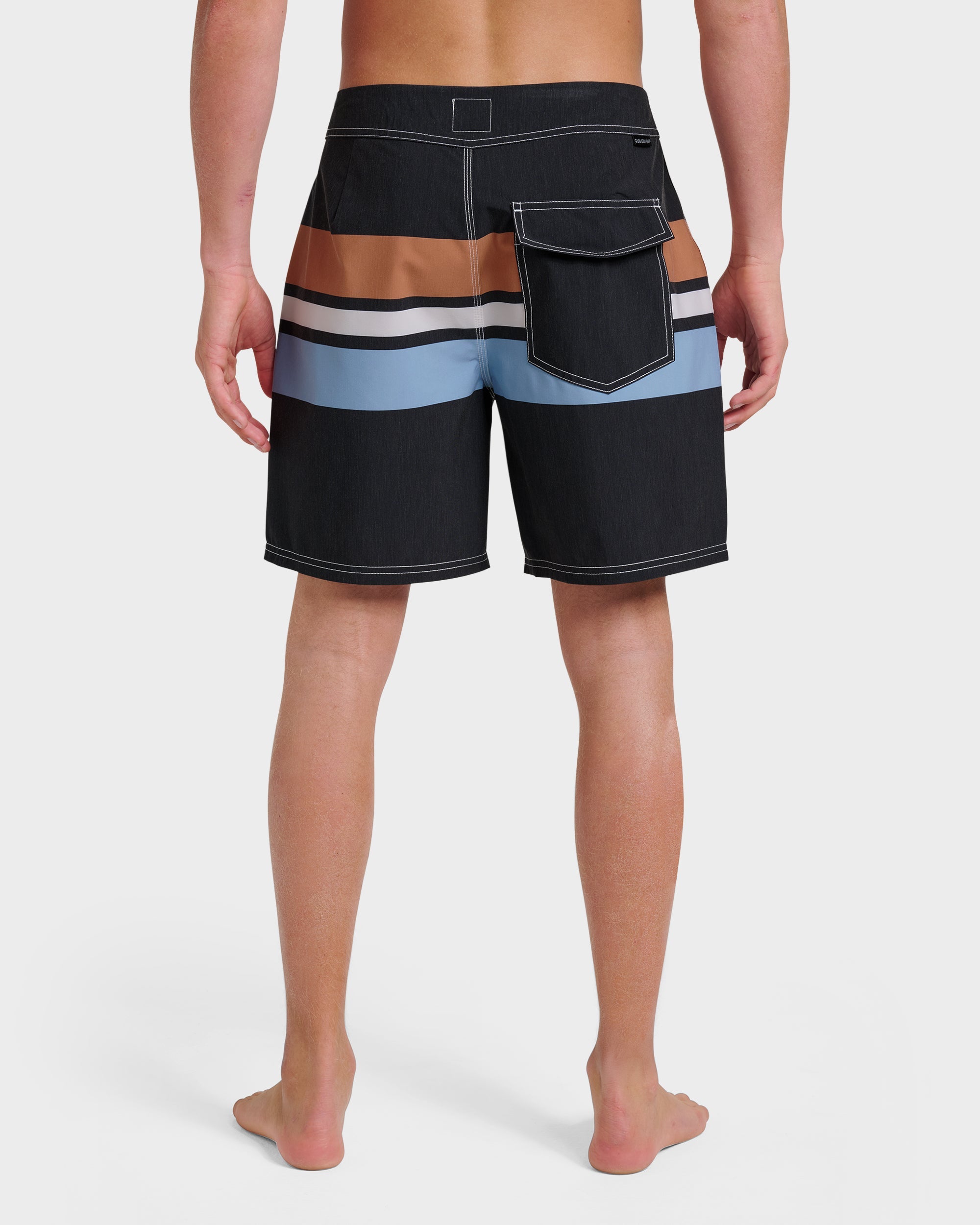 Original Straight Leg 18" Boardshorts - Black