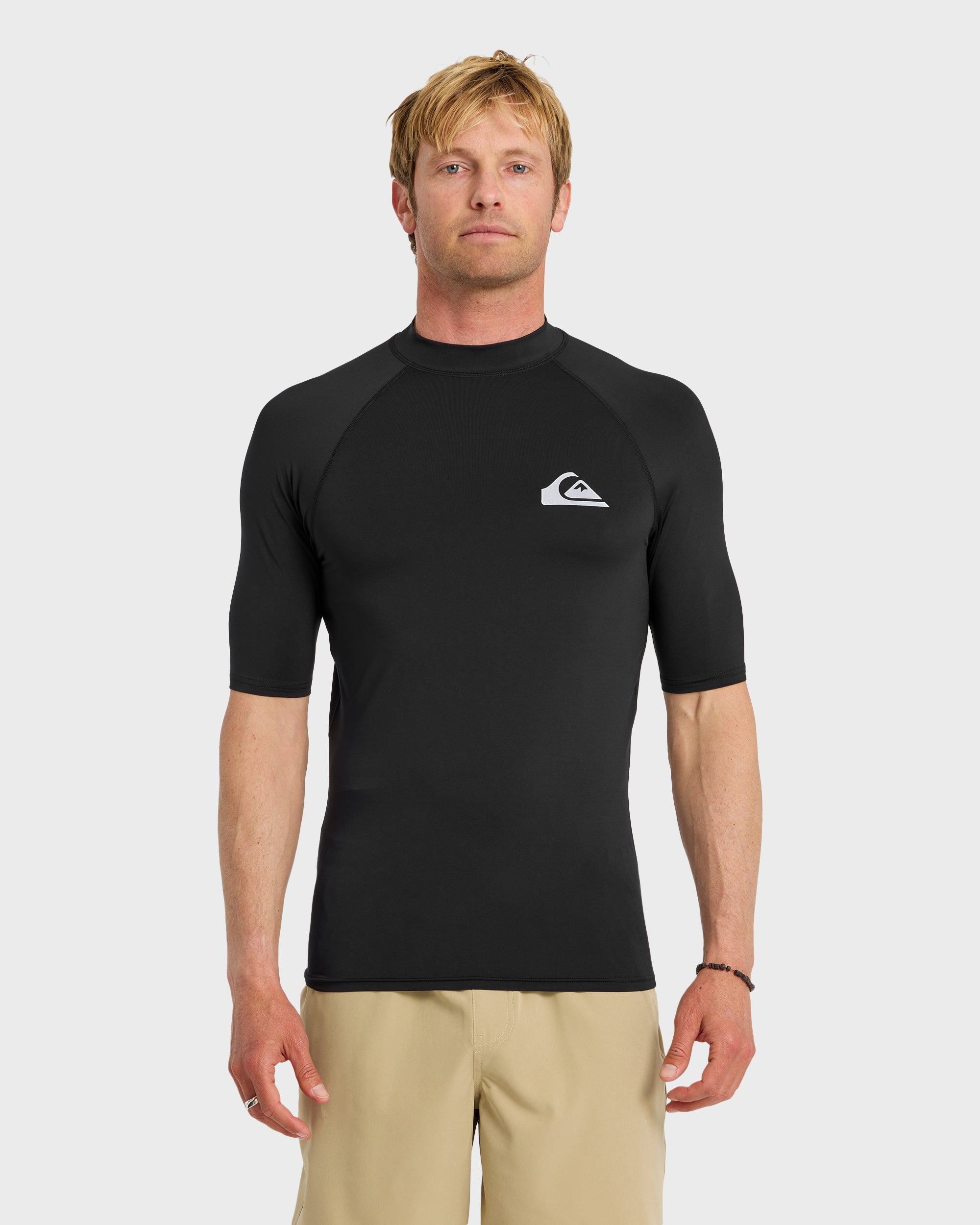 Everyday UPF 50 Short Sleeve Rashguard - Black