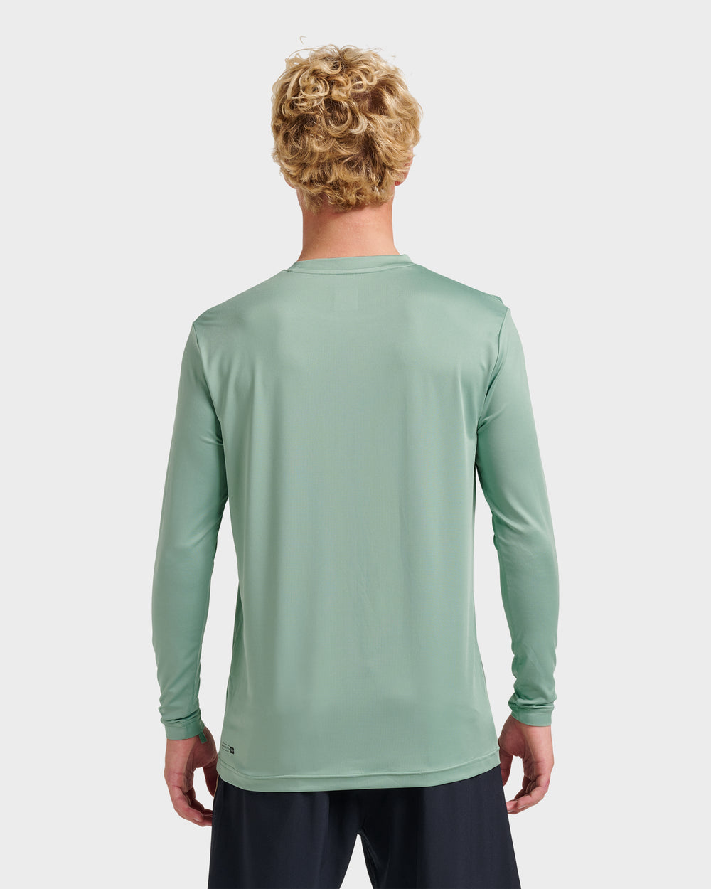 Everyday Long Sleeve Surf Tee - Granite Green