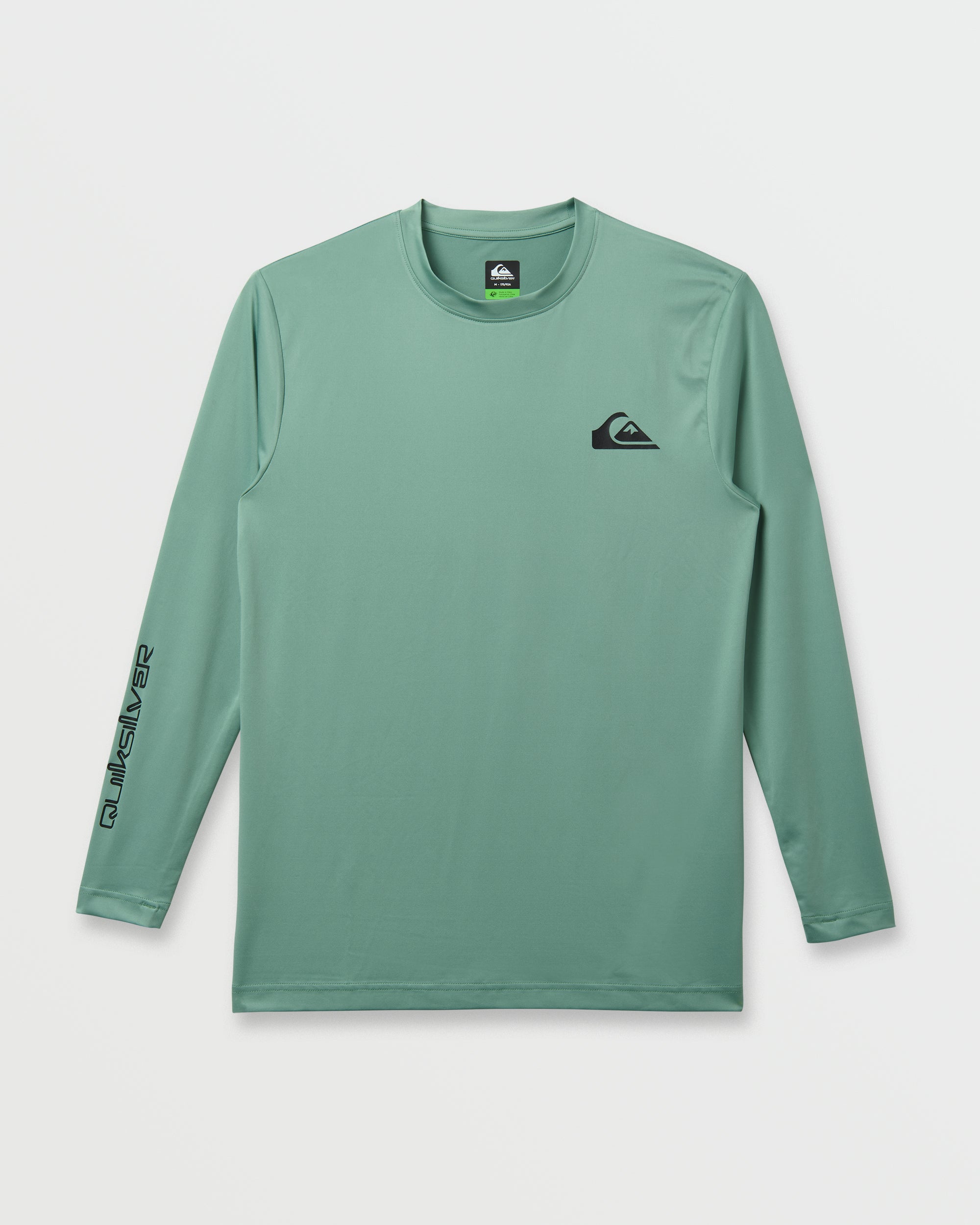 Everyday Long Sleeve Surf Tee - Granite Green