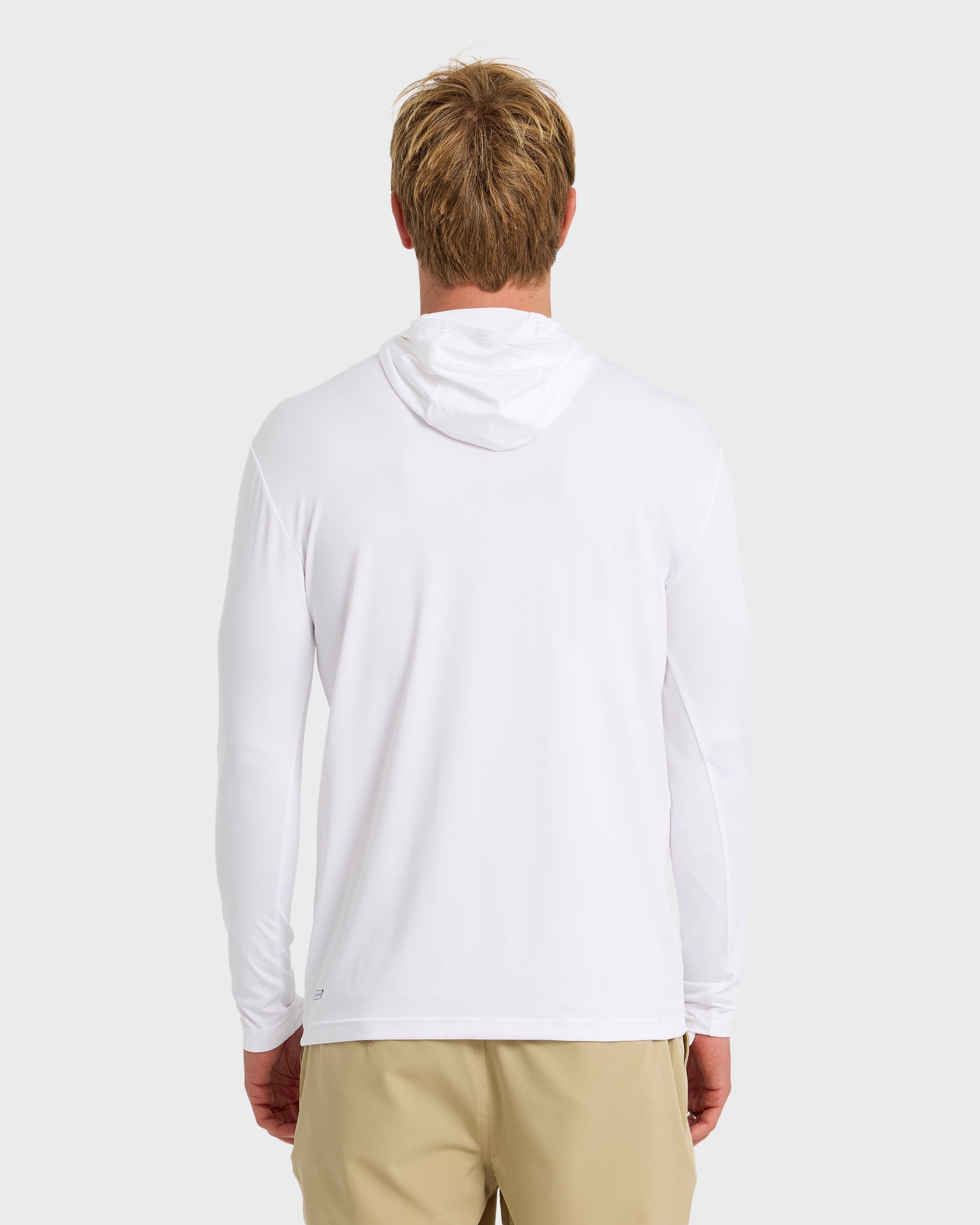 Everyday Hooded Surf Tee - White