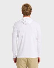 Everyday Hooded Surf Tee - White