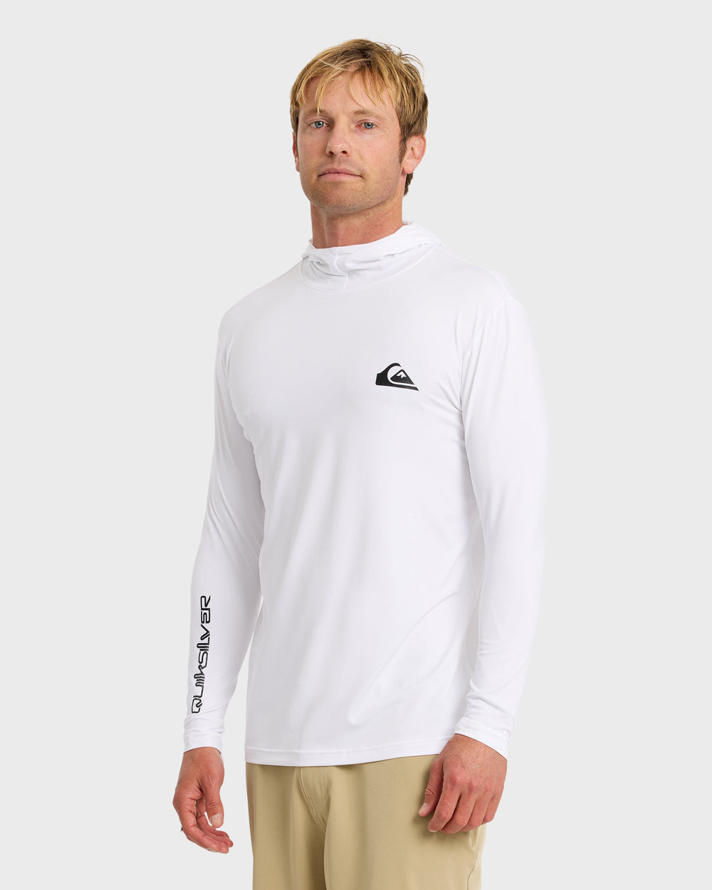 Everyday Hooded Surf Tee - White