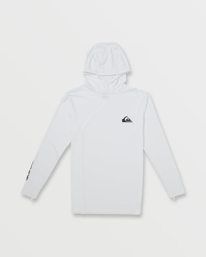 Everyday Hooded Surf Tee - White