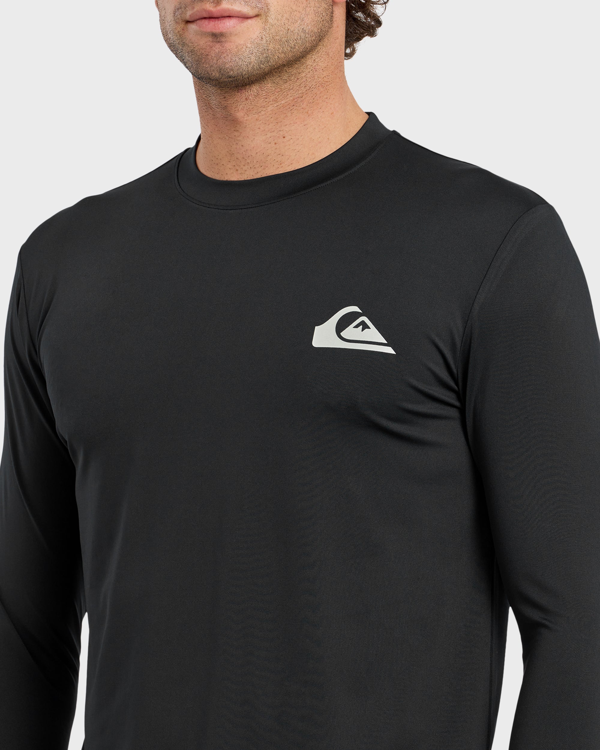 Everyday Long Sleeve Surf Tee - Black