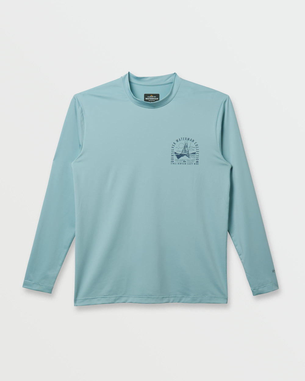 Waterman Coolbreeze Long Sleeve Surf Tee - Sterling Blue