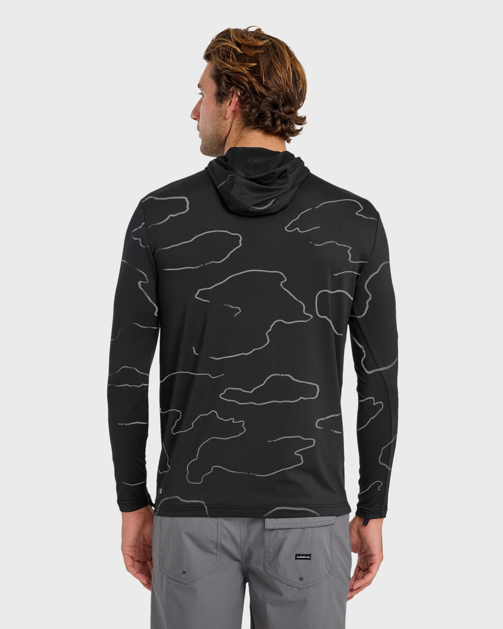 Everyday Hooded Surf Tee - Black