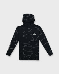 Everyday Hooded Surf Tee - Black