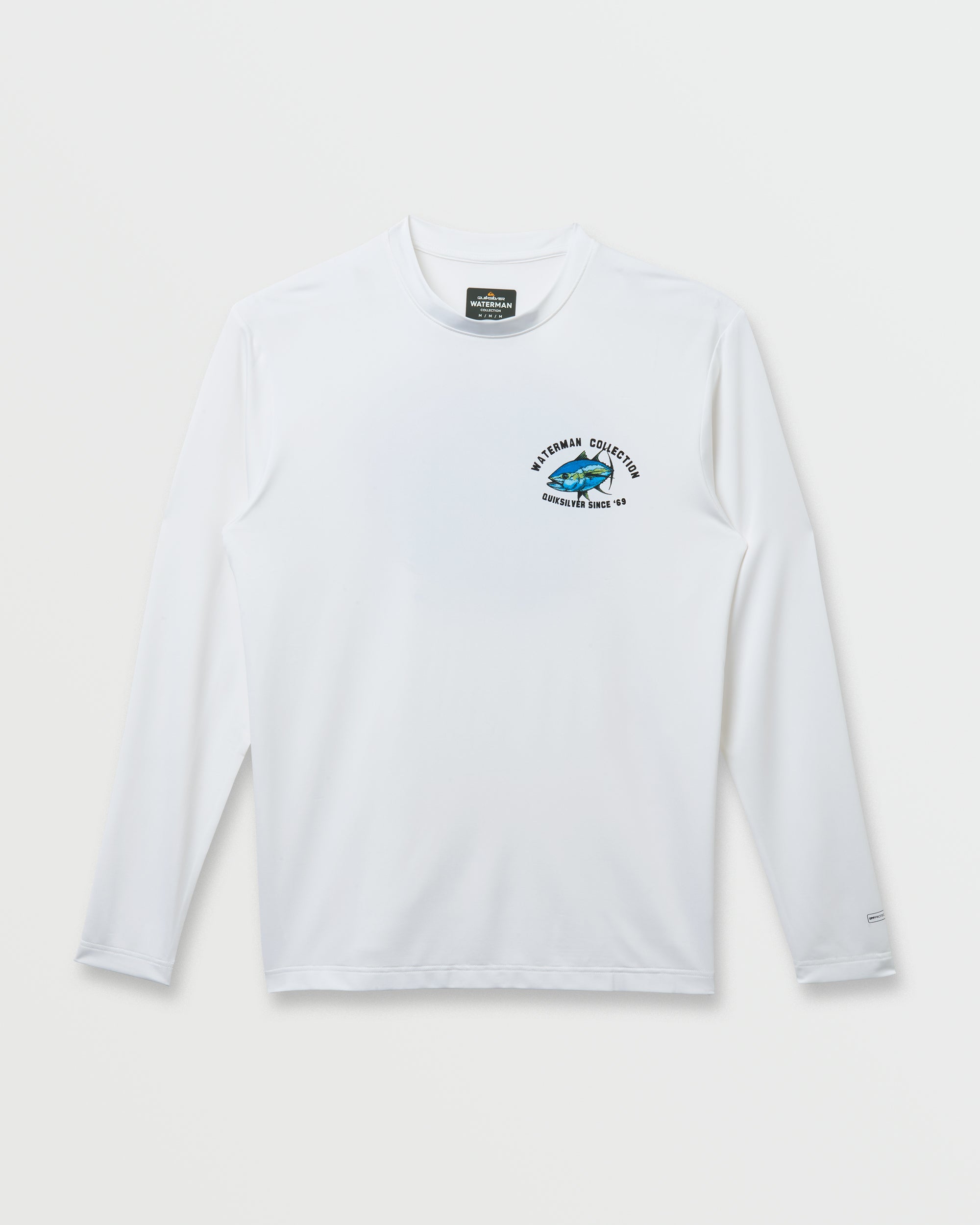 Waterman Coolbreeze Long Sleeve Surf Tee - White