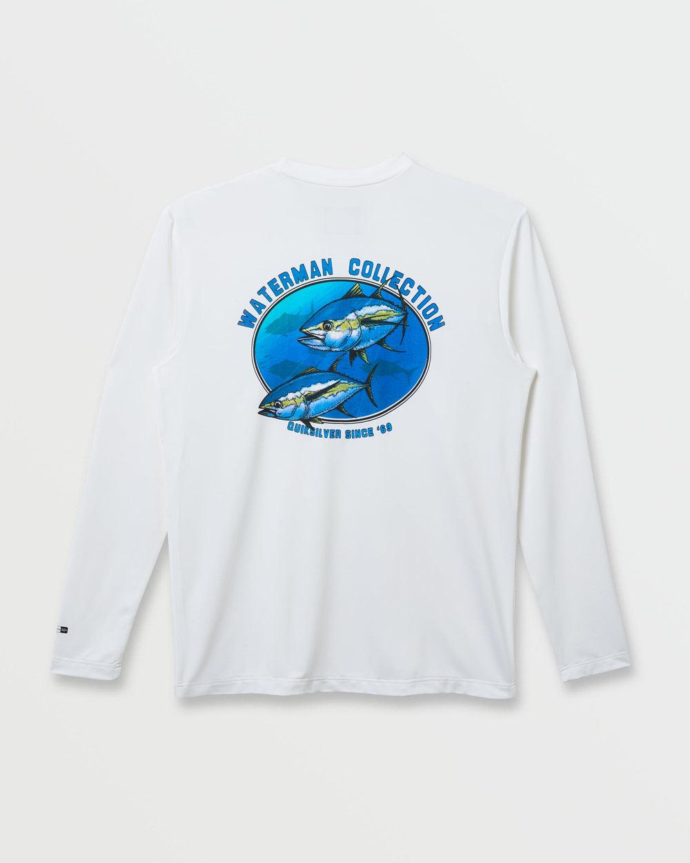 Waterman Coolbreeze Long Sleeve Surf Tee - White