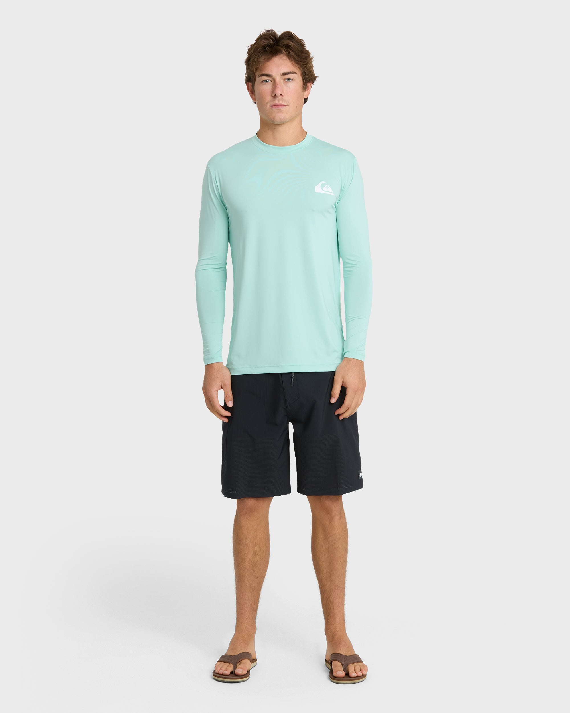 Everyday Long Sleeve Surf Tee - Island Waters