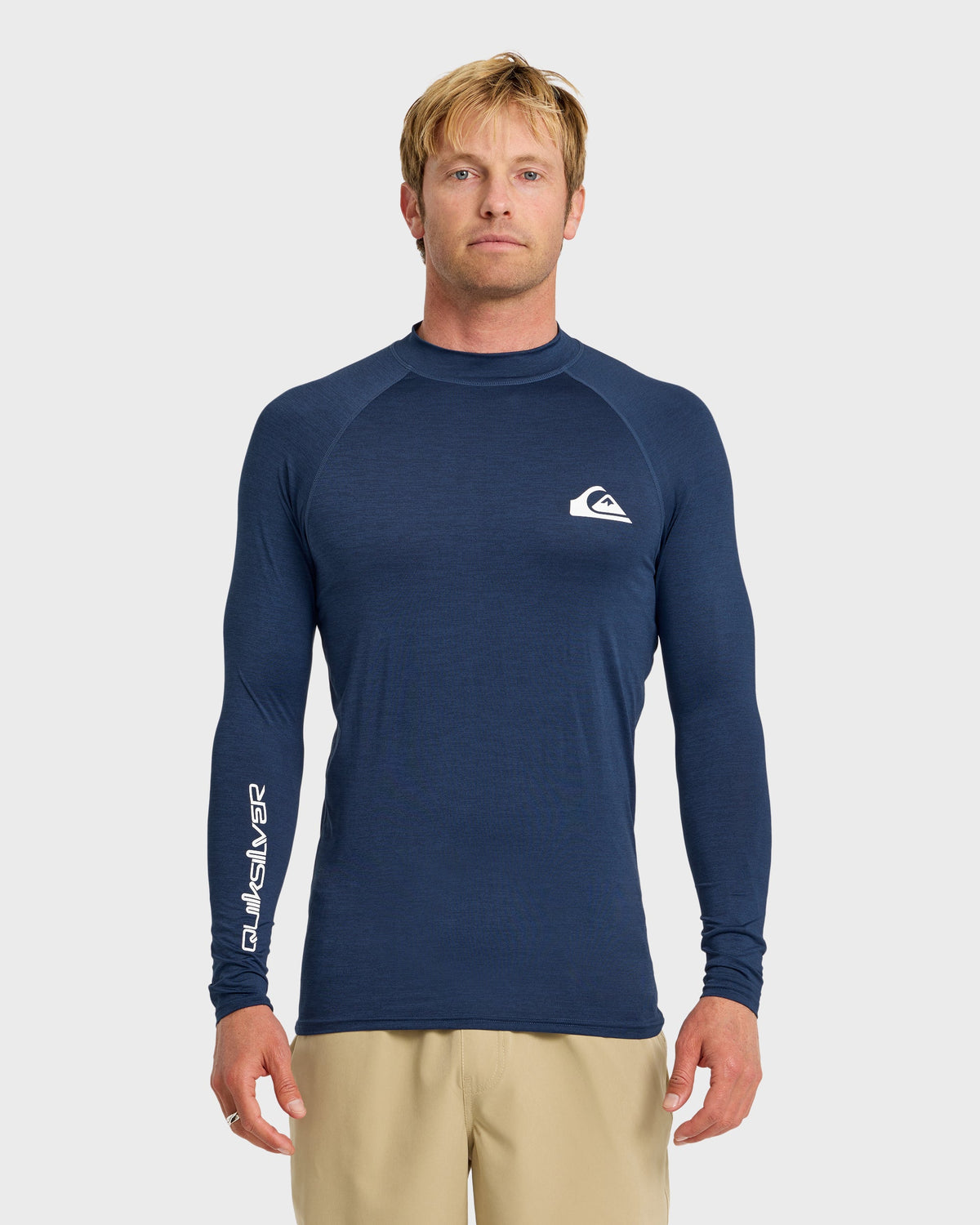 Everyday UPF 50 Long Sleeve Rashguard - Navy Heather
