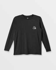 DNA Logo Surf Long Sleeve Surf Tee - Phantom Heather