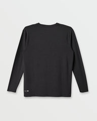 DNA Logo Surf Long Sleeve Surf Tee - Phantom Heather