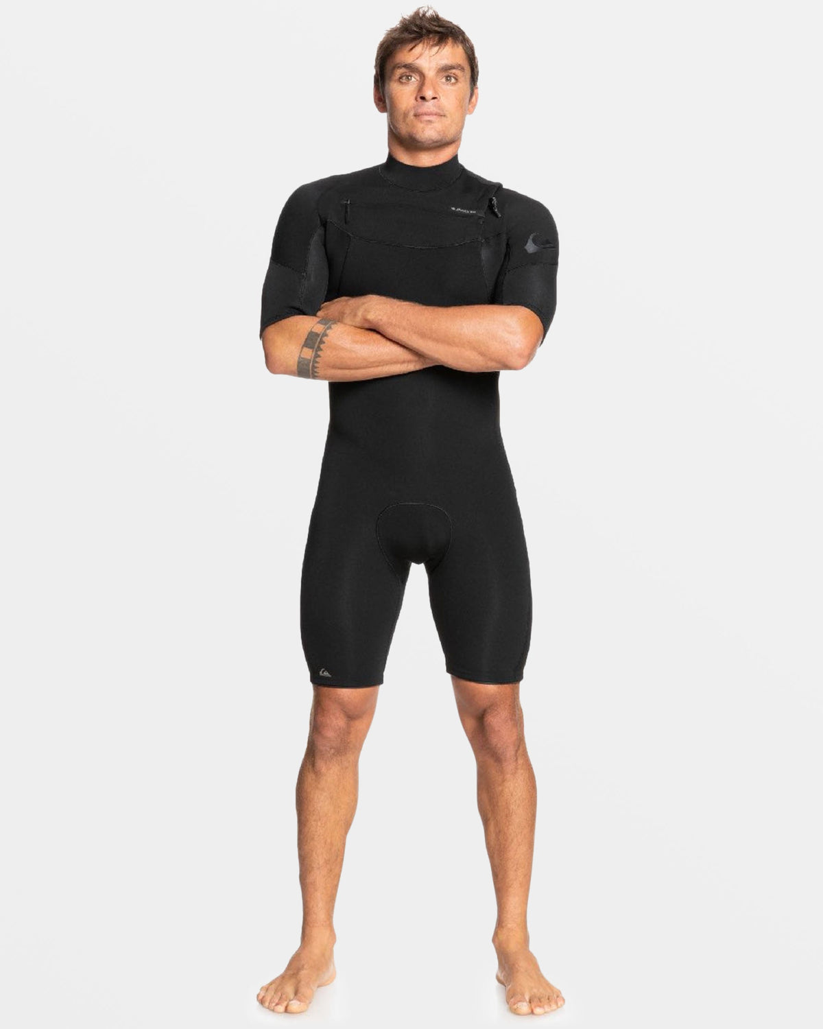 2/2mm Everyday Sessions GBS Short Sleeve Spring Suit - Black