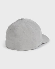 Amped Up Flexifit Hat - Sleet Gray Heather