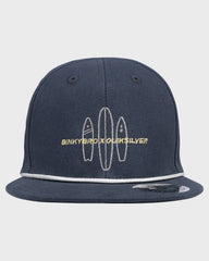 BinkyBro x Quiksilver Navy Hat