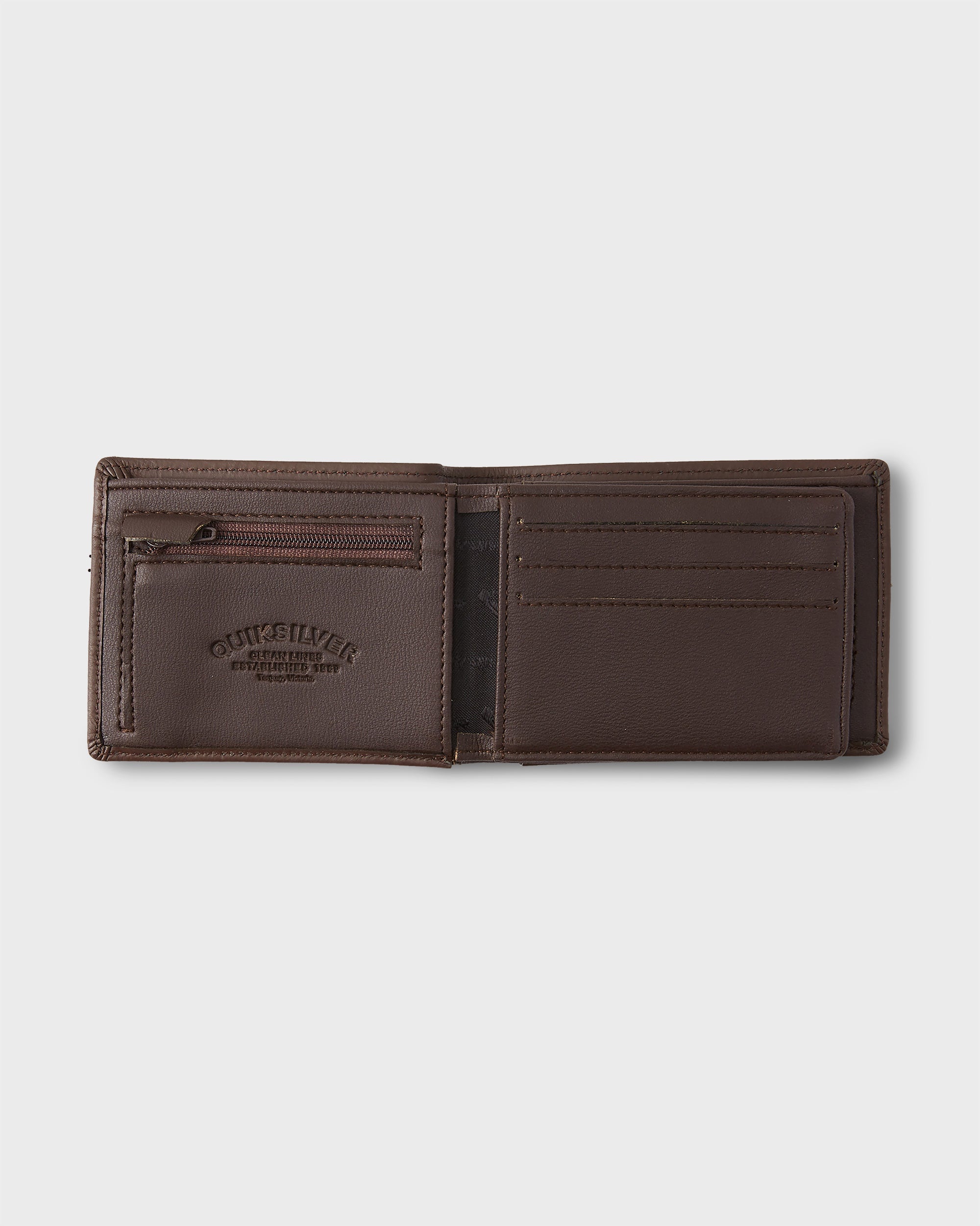Mack 2 Wallet - Chocolate Brown