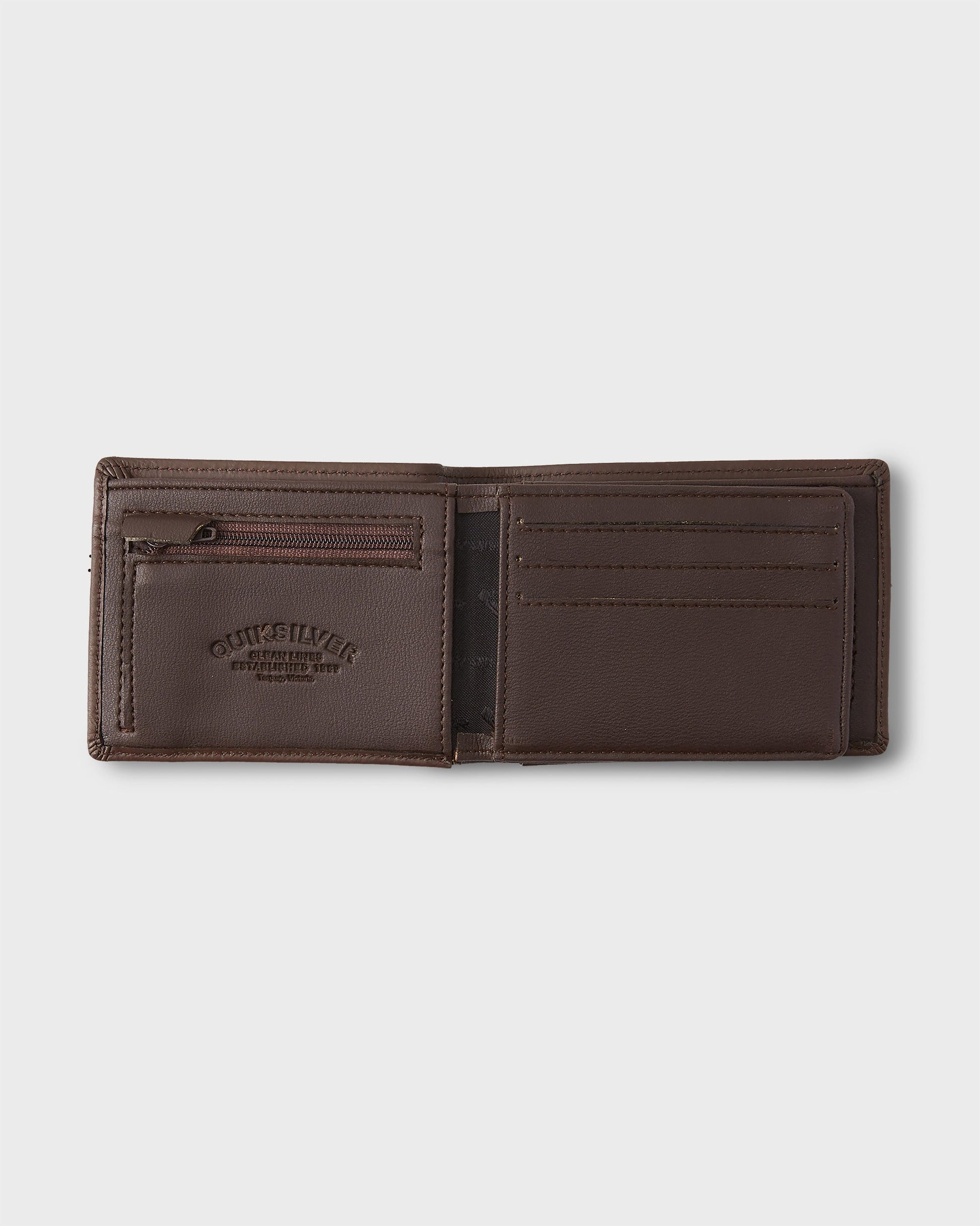 Mack 2 Wallet - Chocolate Brown